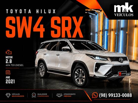 TOYOTA HILUX SW4 2.8 D-4D TURBO DIESEL SRX 4X4 AUTOMÁTICO